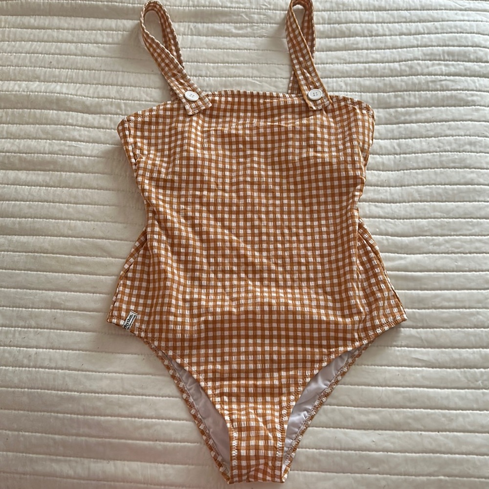 Rhythm Gingham One Piece Swimsuit